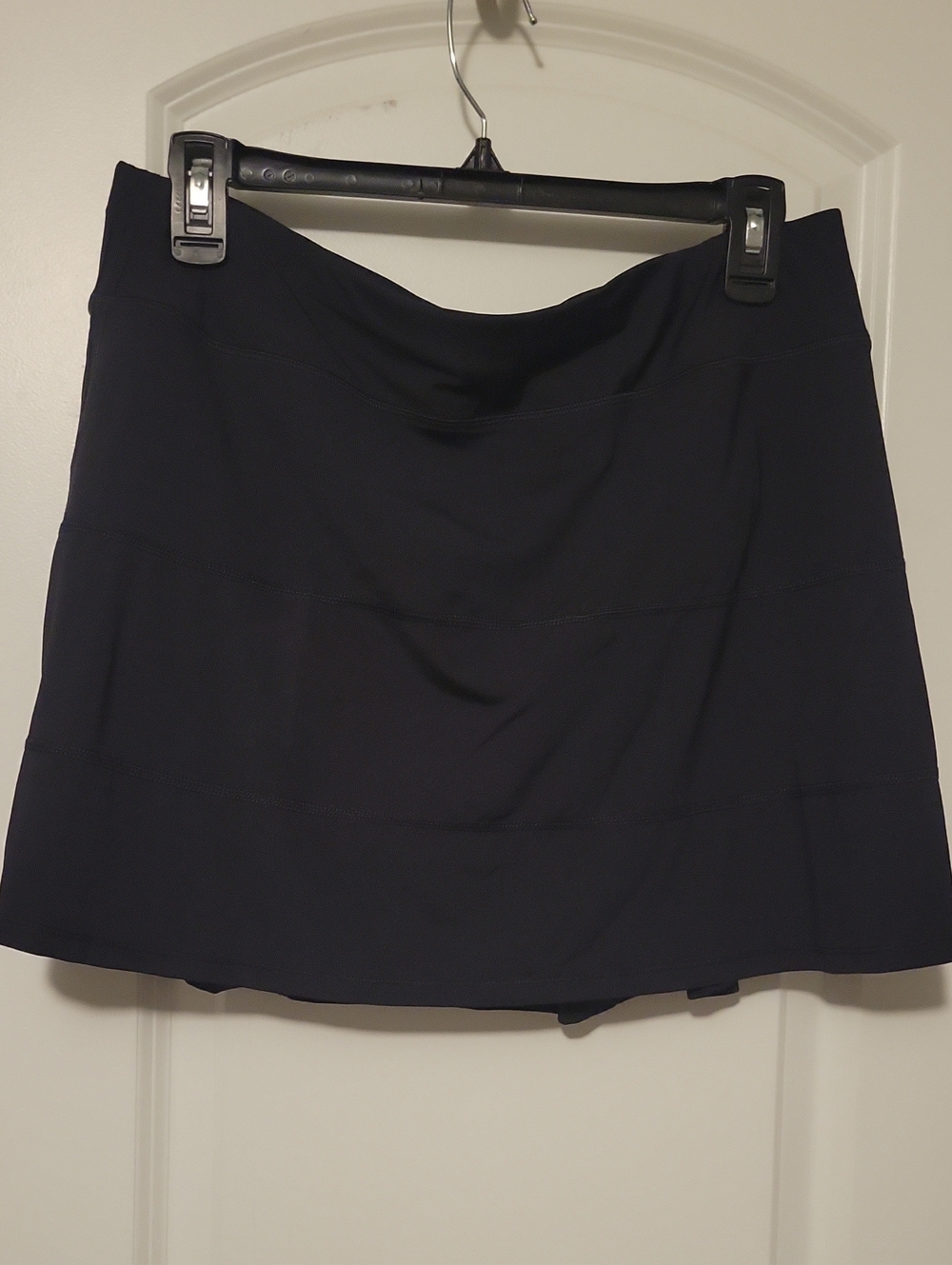 Cobble Lane Black A-line Sport Skort